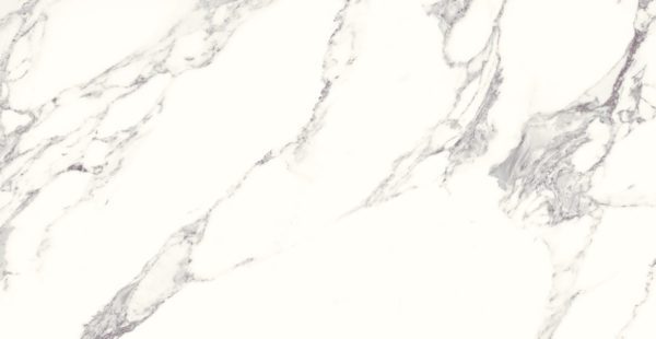 Imagen azulejo porcelánico 60x120 imitación marmol blanco Calacatta pulido